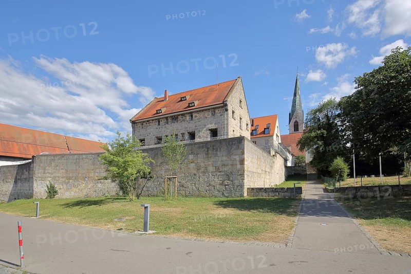 Prison and church tower of the Holy Cross Minster in Rottweil