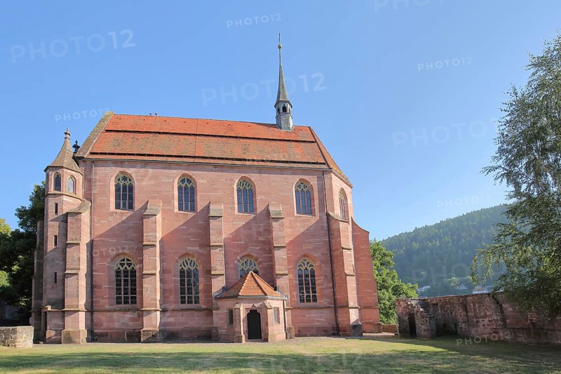 Monastery church built 11th century in Hirsau near Calw