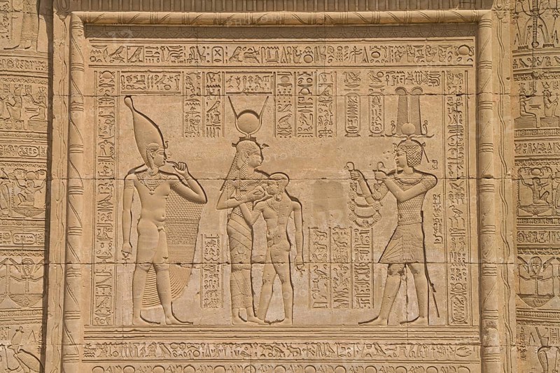 Stone relief