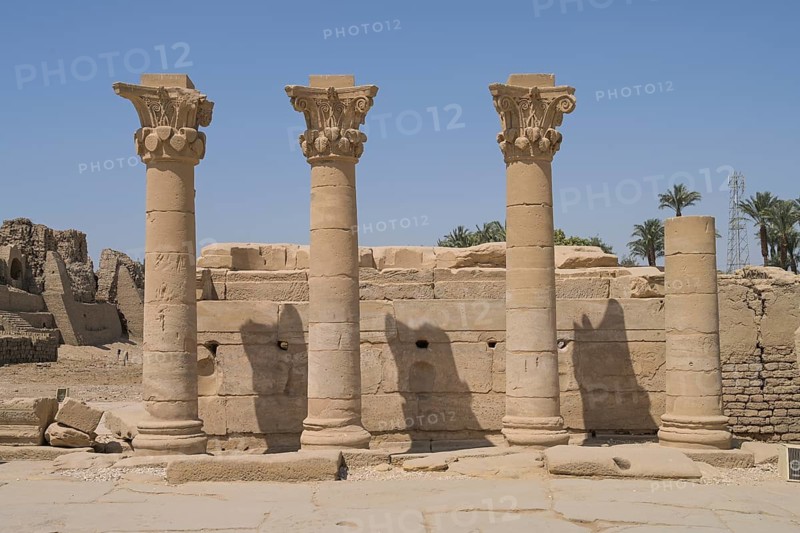 Columns with Corinthian capitals