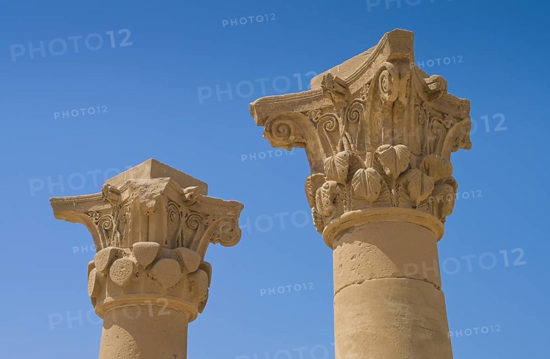 Columns with Corinthian capitals