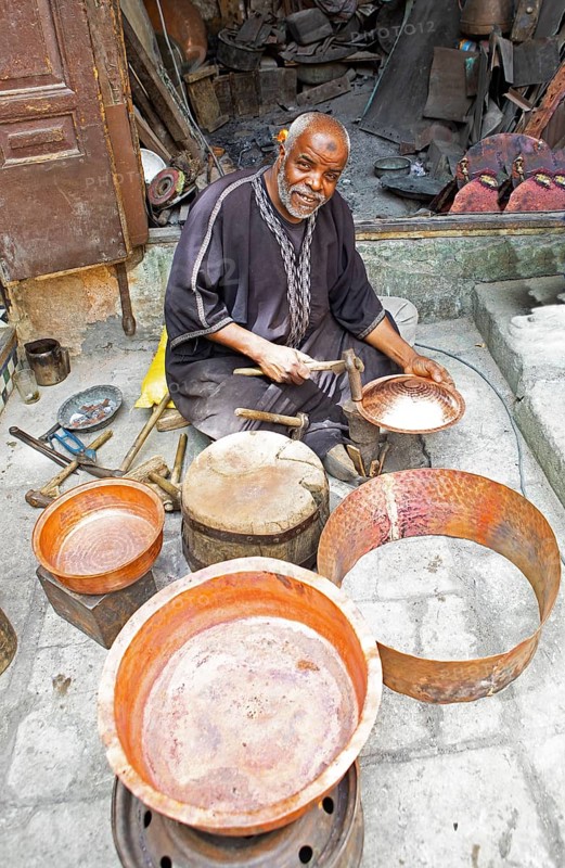 Moroccan coppersmith