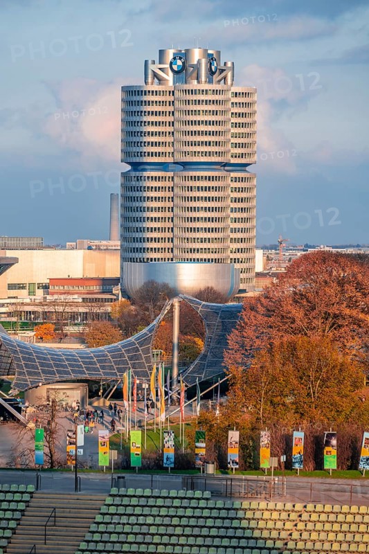 High-rise BMW four-cylinder
