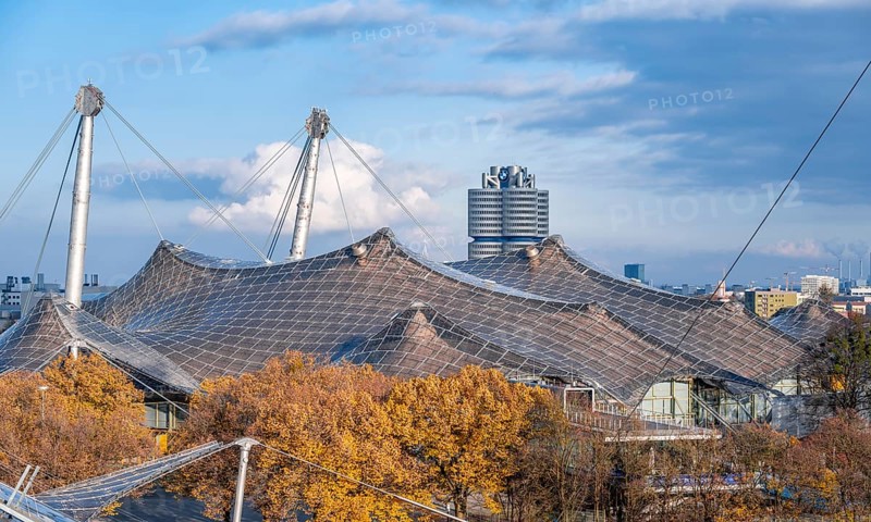 Tent roof of the Olympic swimming hall
