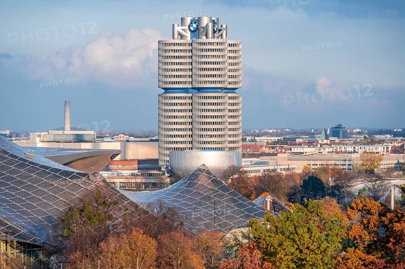 High-rise BMW four-cylinder