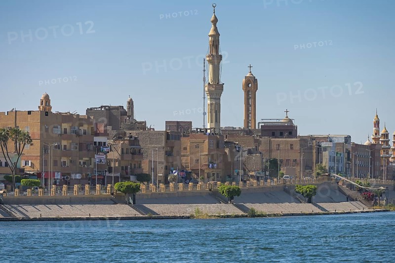 Esna City Panorama