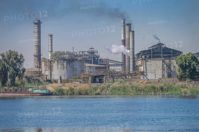 Sugar factory near Al Kalah Gharb