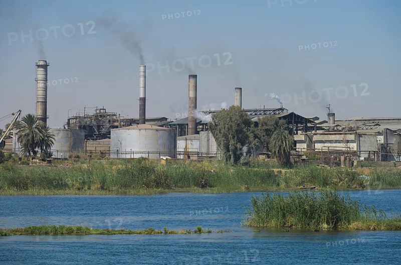 Sugar factory near Al Kalah Gharb