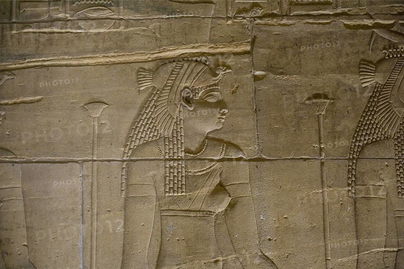 Relief Goddess Isis