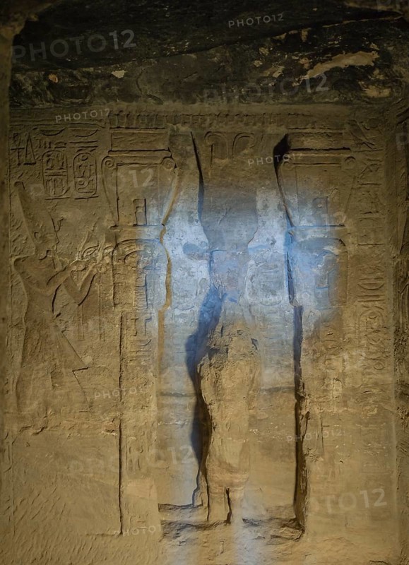 Statue in the Hathor Temple of Nefertari