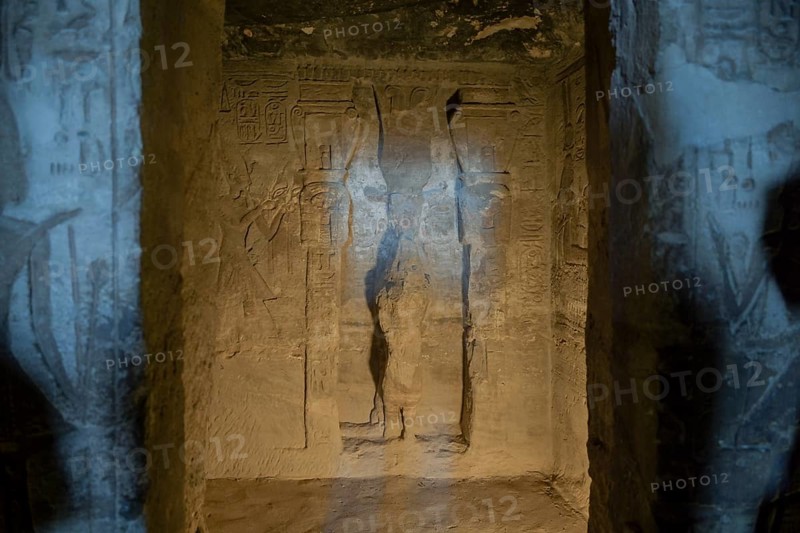 Statue in the Hathor Temple of Nefertari