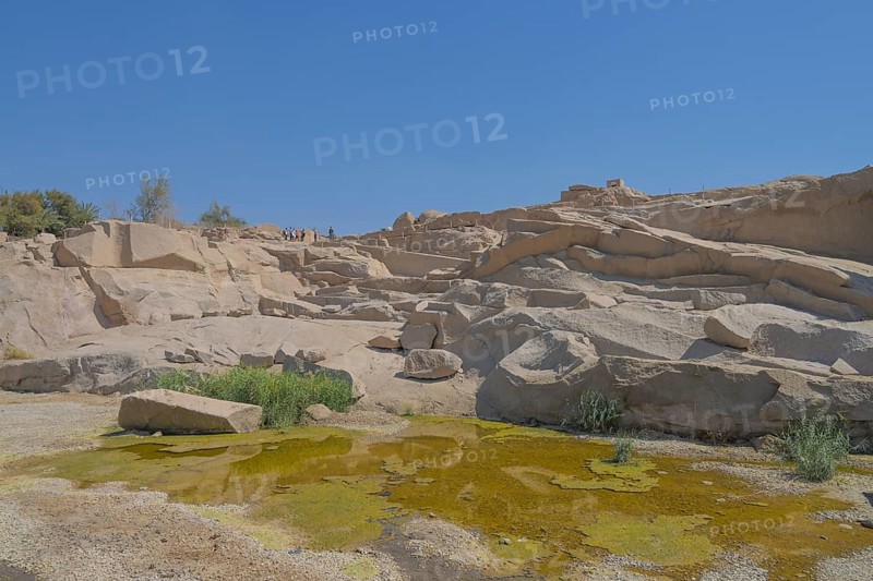 Rose granite quarry