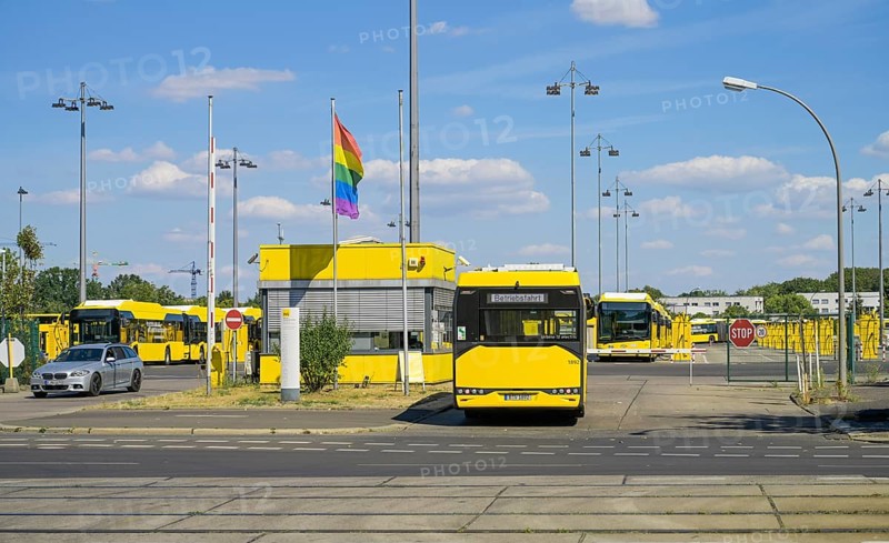 BVG Bus depot