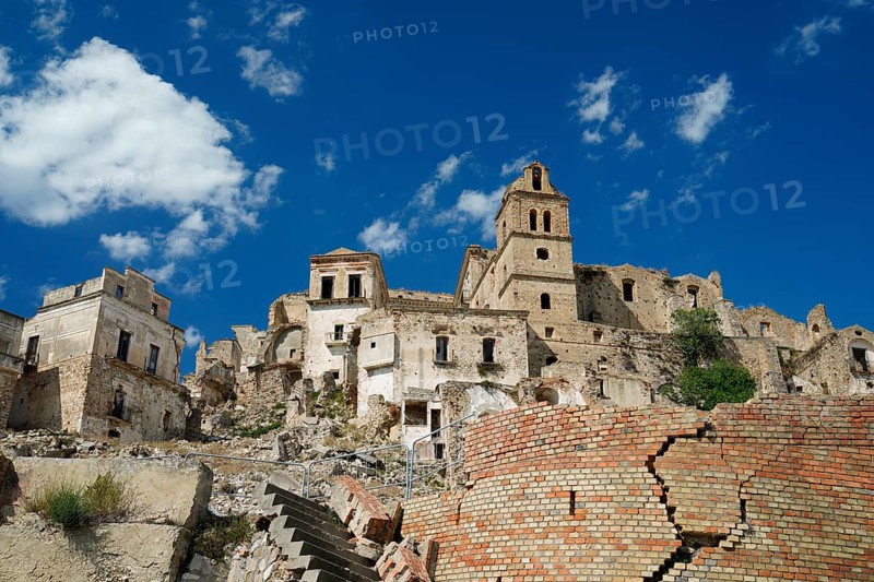 Abandoned mountain village of Craco