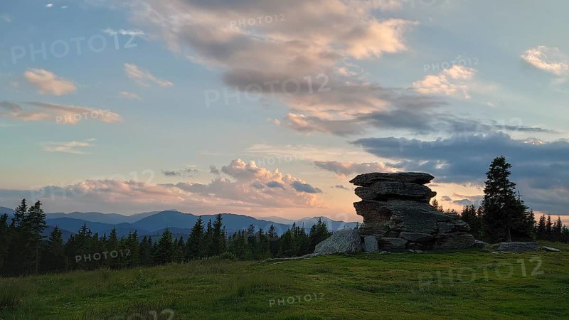 Evening atmosphere Teufelsstein