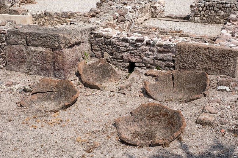 Ruins in The Temple of Apollon Smintheion