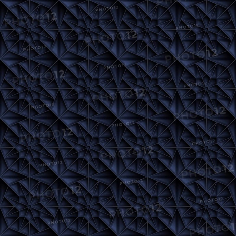 Geometric star pattern