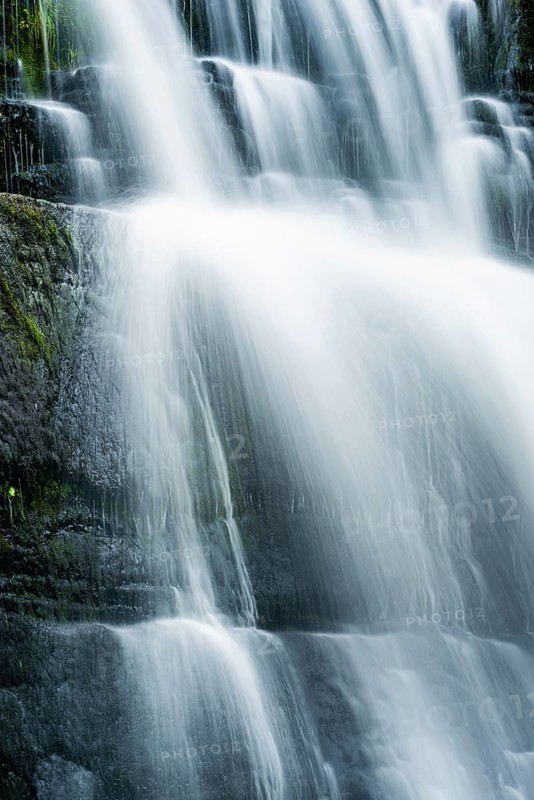 Cascade of the Sgwd Clun-Gwyn Waterfall