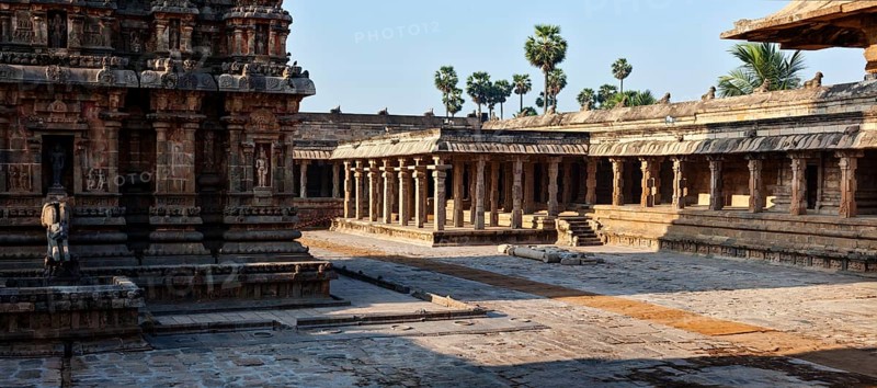 Panorama of Airavatesvara Temple