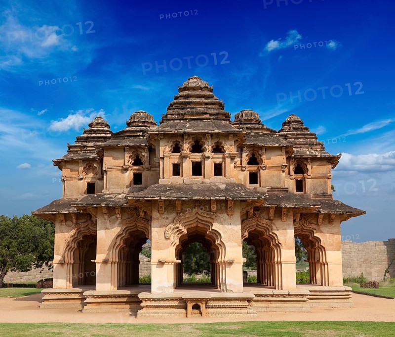 Lotus Mahal. Royal Centre. Hampi