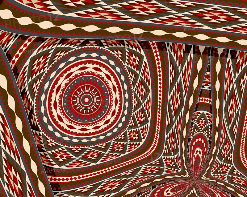 American indian decorative background