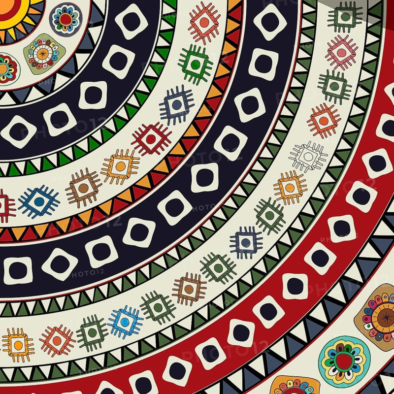 Decorative Aztec icon