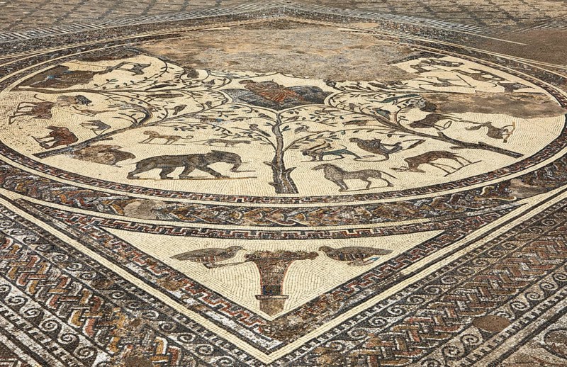 Roman mosaic
