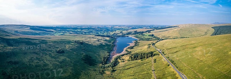Cray Reservoir from a drone