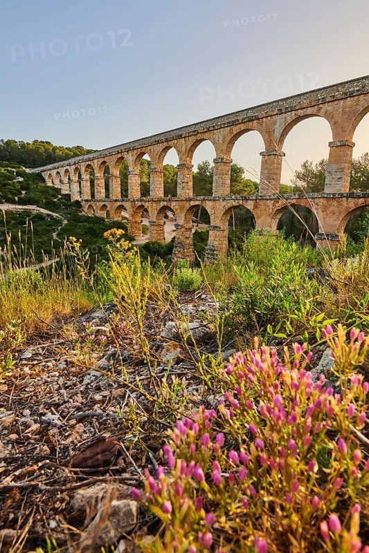 Old roman aqueduct