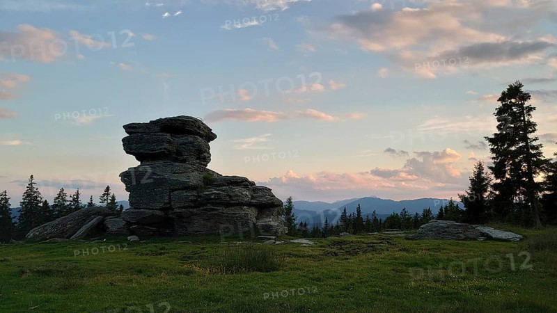 Evening atmosphere Teufelsstein