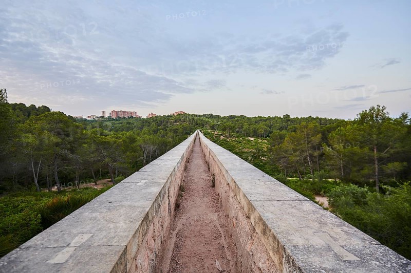 Old roman aqueduct