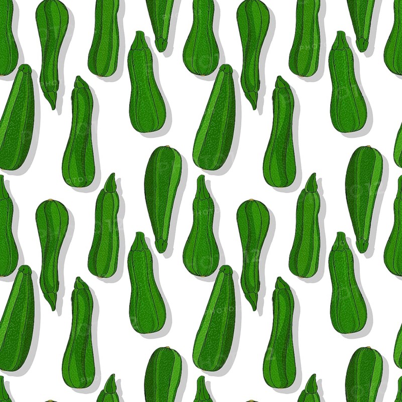 Zucchini roots repeating pattern