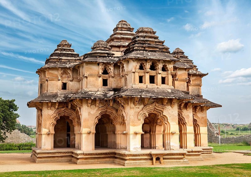 Lotus Mahal. Royal Centre. Hampi