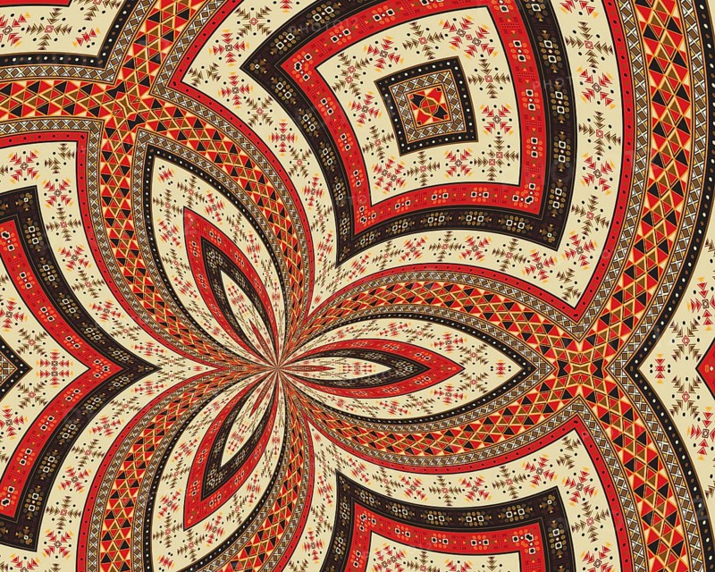 American indian decorative background