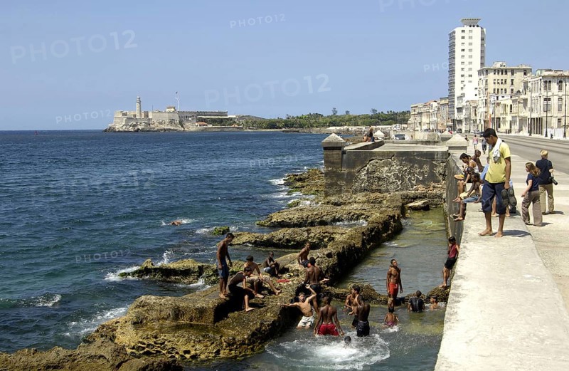 Children playing in the water