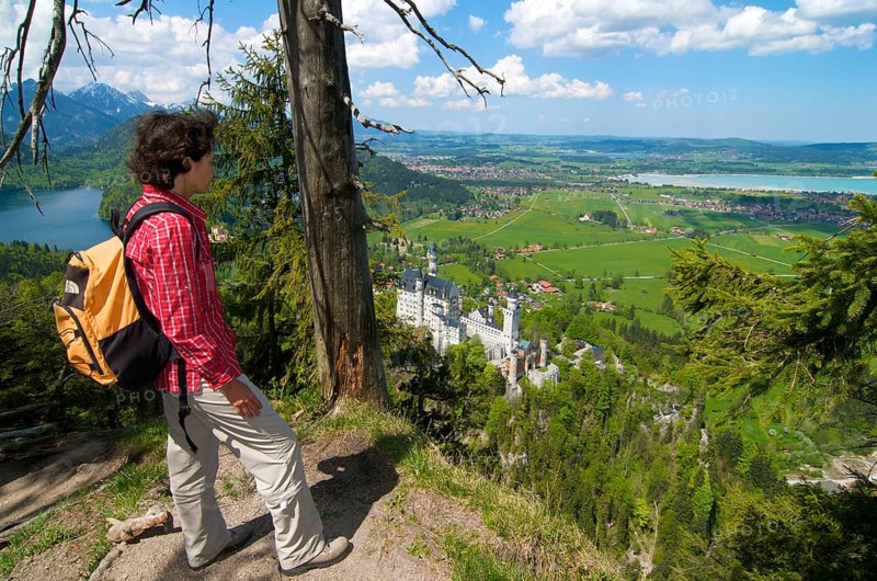 Neuschwanstein Castle with Forggensee