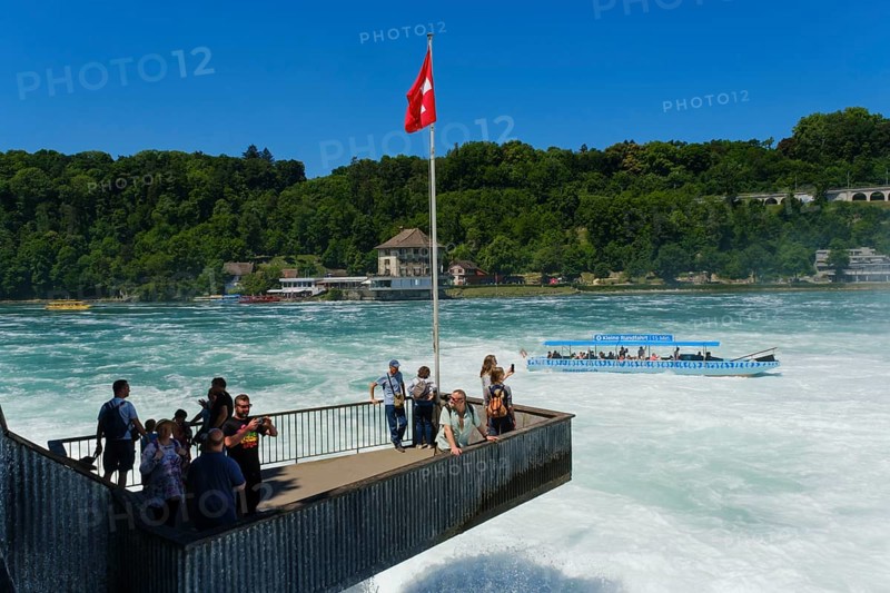 Viewing Terrace at the Rhine Falls
