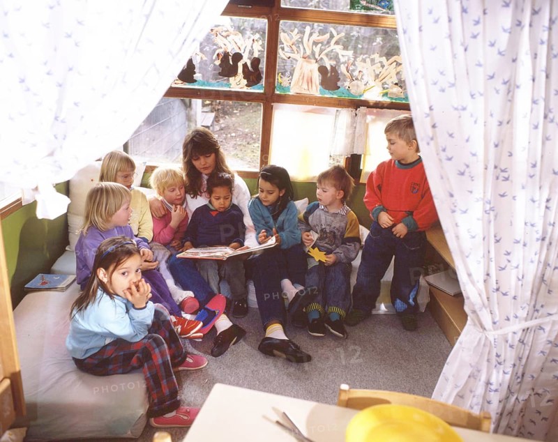 Dortmund. Kindergarten with care for children of age