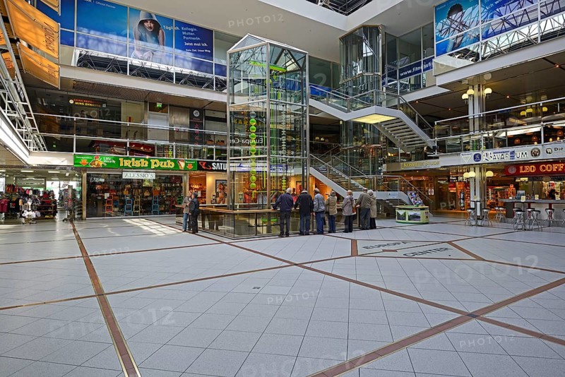 Main hall with water clock