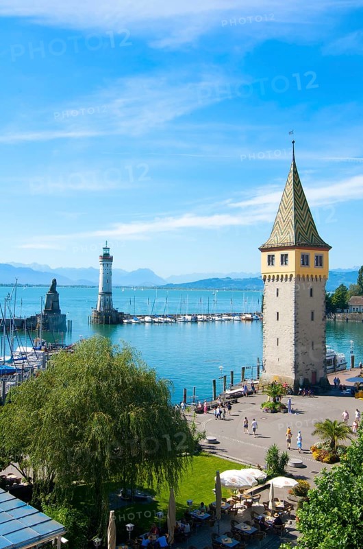 Harbor with Mangturm tower