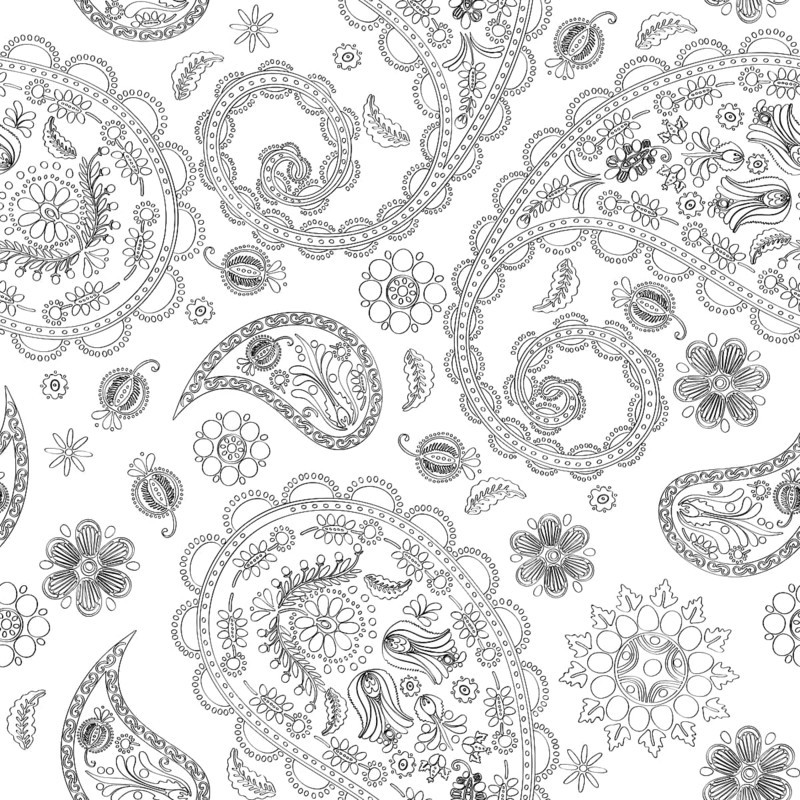 Vector paisley