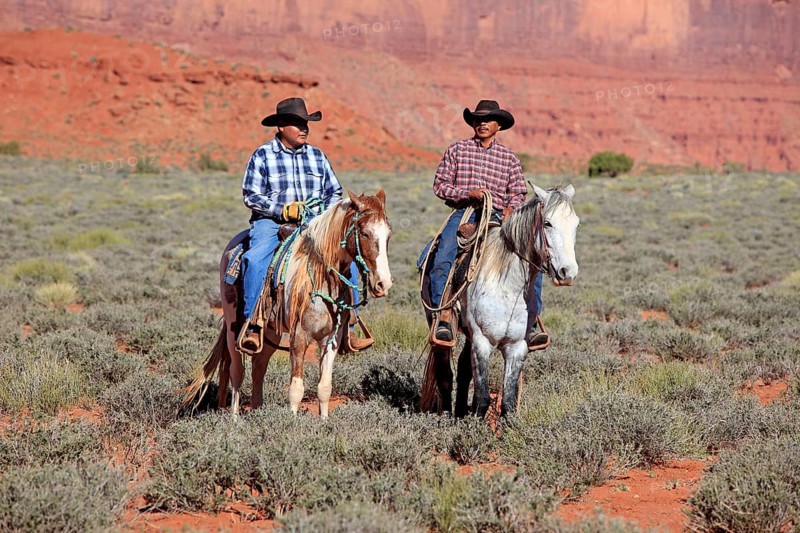 Navajo cowboys