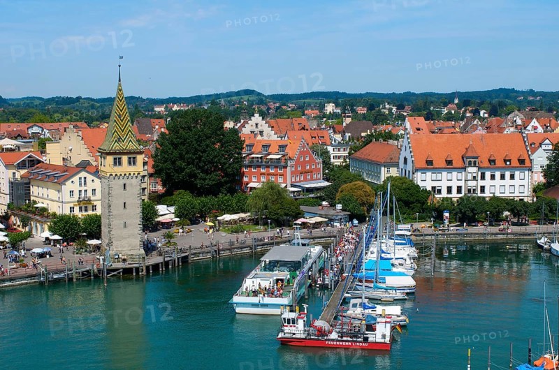 Harbor with Mangturm tower