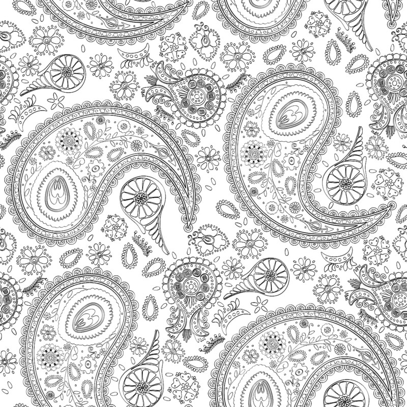 Vector paisley