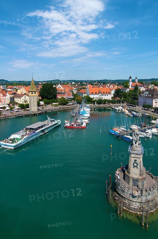 Harbor with Mangturm tower
