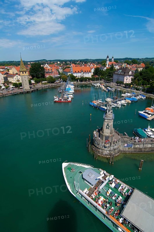 Harbor with Mangturm tower