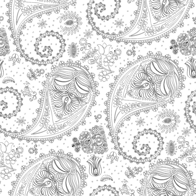Vector paisley