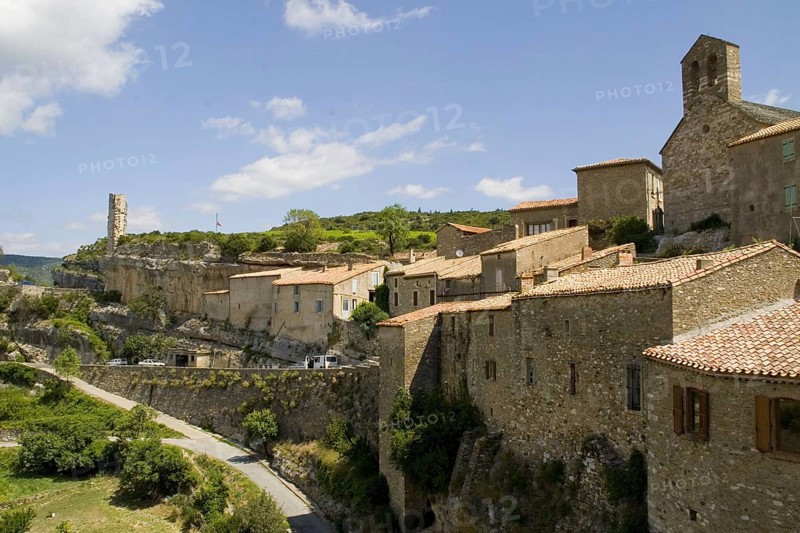 The Cathar village of Minerve