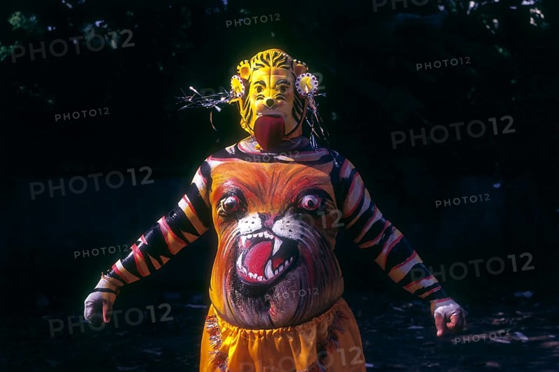 Pulikali dancer