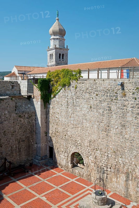 Frankopan Castle and St. Mary's Basilica